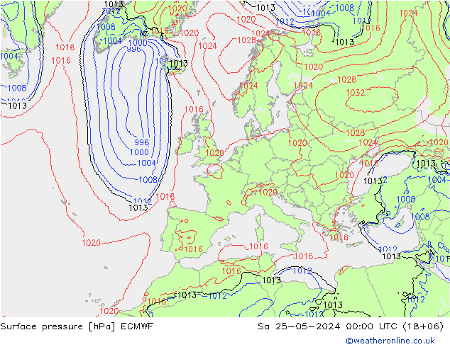      ECMWF  25.05.2024 00 UTC