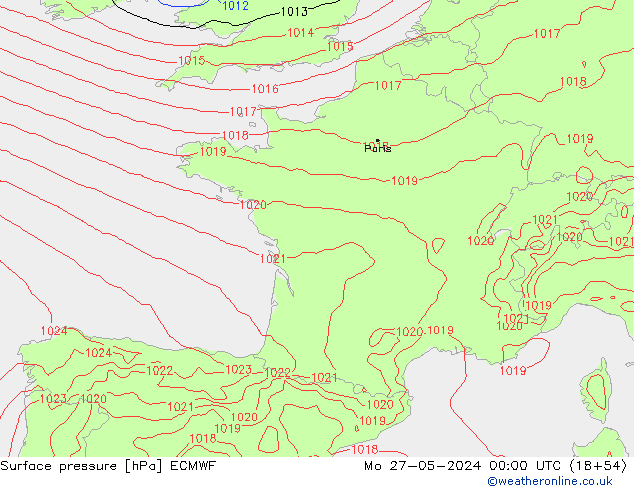      ECMWF  27.05.2024 00 UTC