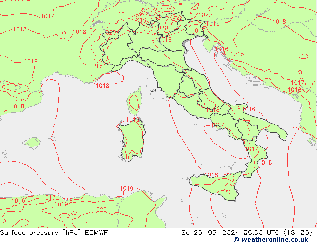      ECMWF  26.05.2024 06 UTC