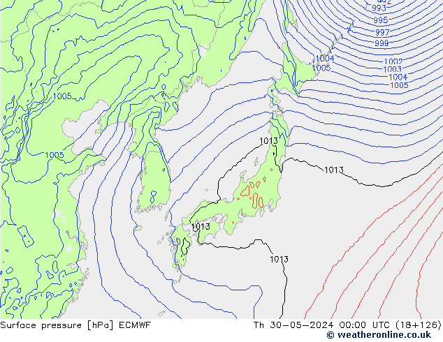      ECMWF  30.05.2024 00 UTC