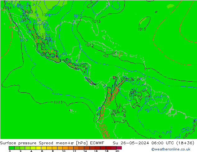     Spread ECMWF  26.05.2024 06 UTC