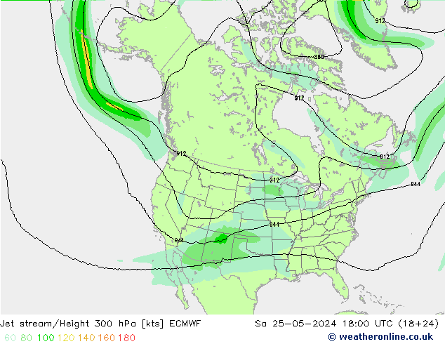 Jet Akımları ECMWF Cts 25.05.2024 18 UTC