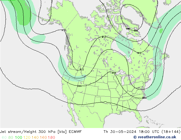 Jet Akımları ECMWF Per 30.05.2024 18 UTC