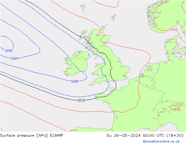      ECMWF  26.05.2024 00 UTC