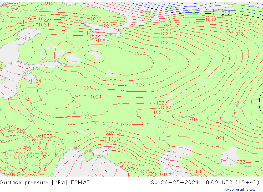      ECMWF  26.05.2024 18 UTC