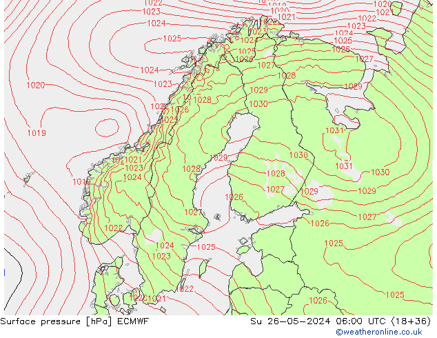      ECMWF  26.05.2024 06 UTC