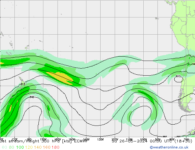 джет ECMWF Вс 26.05.2024 00 UTC