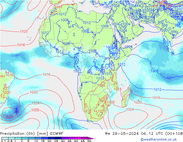  (6h) ECMWF  29.05.2024 12 UTC