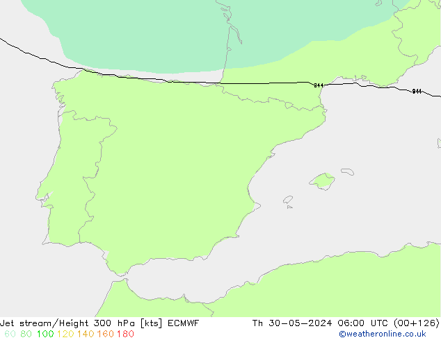 Jet Akımları ECMWF Per 30.05.2024 06 UTC