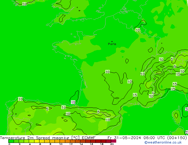     Spread ECMWF  31.05.2024 06 UTC