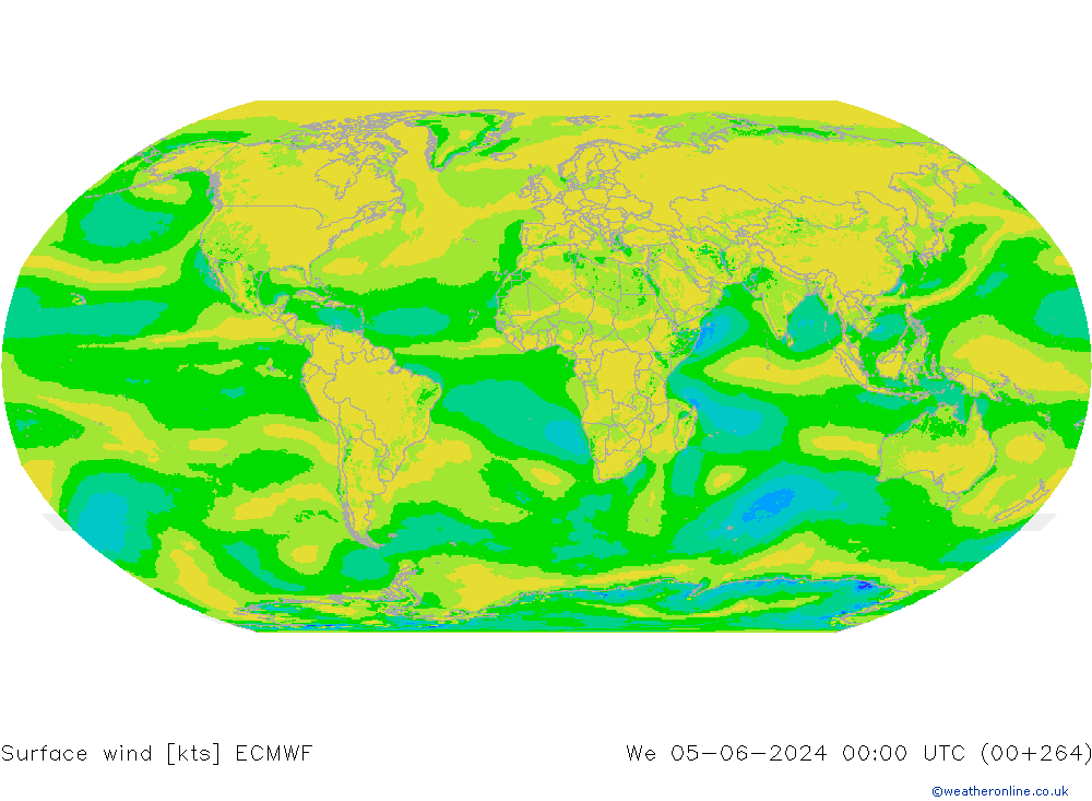  10 m ECMWF  05.06.2024 00 UTC