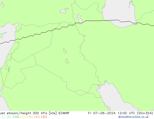 Polarjet ECMWF Fr 07.06.2024 12 UTC