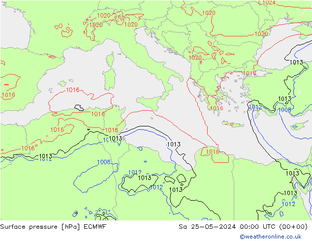      ECMWF  25.05.2024 00 UTC