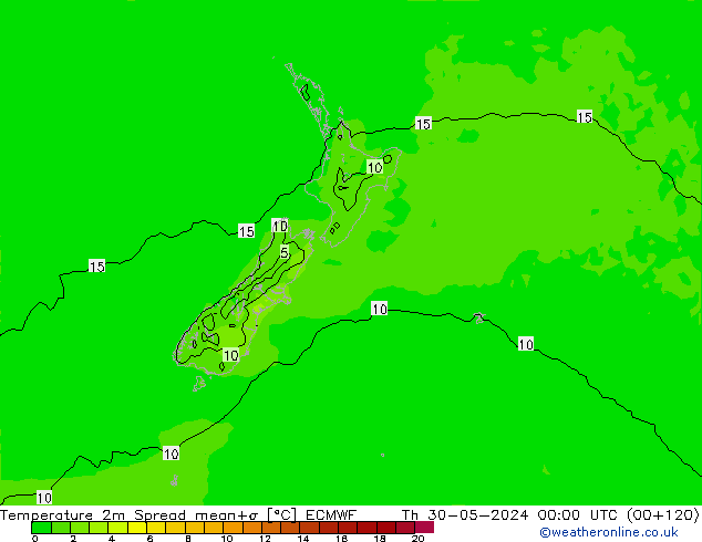     Spread ECMWF  30.05.2024 00 UTC