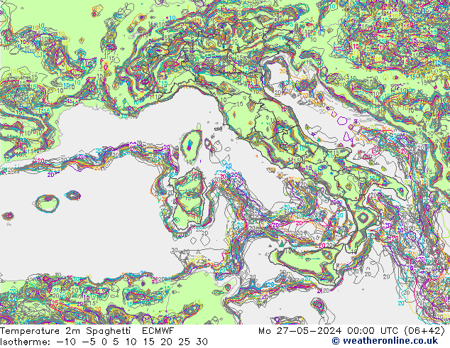     Spaghetti ECMWF  27.05.2024 00 UTC