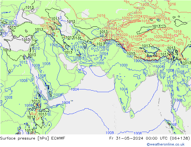      ECMWF  31.05.2024 00 UTC