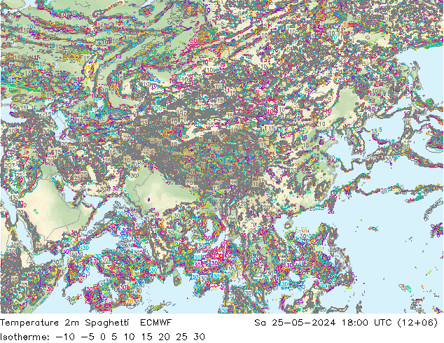     Spaghetti ECMWF  25.05.2024 18 UTC