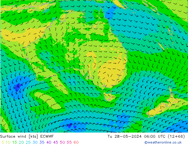  10 m ECMWF  28.05.2024 06 UTC