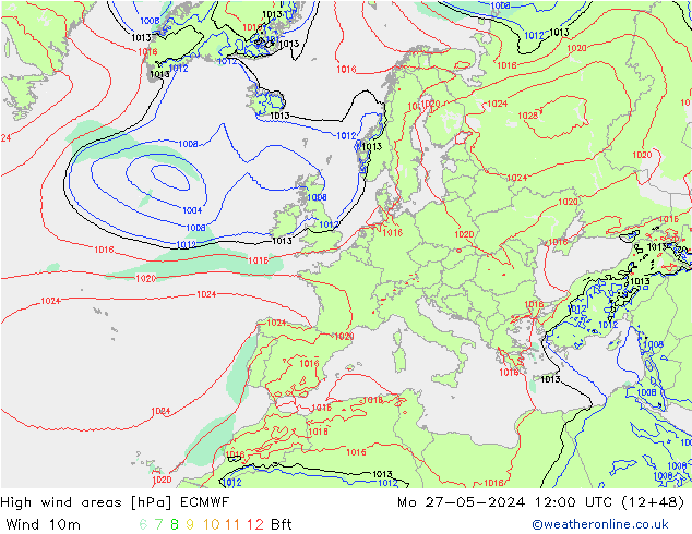 Sturmfelder ECMWF Mo 27.05.2024 12 UTC