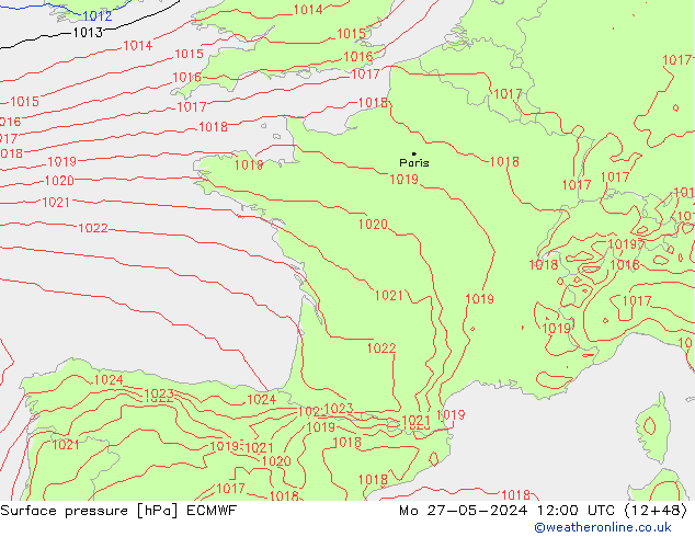      ECMWF  27.05.2024 12 UTC