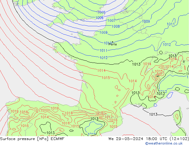      ECMWF  29.05.2024 18 UTC