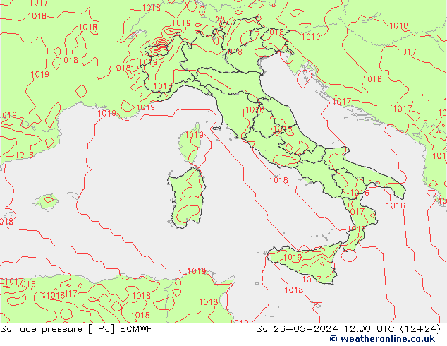      ECMWF  26.05.2024 12 UTC