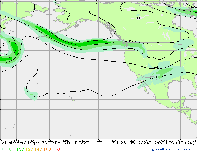 джет ECMWF Вс 26.05.2024 12 UTC