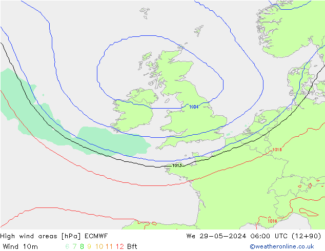 Sturmfelder ECMWF Mi 29.05.2024 06 UTC