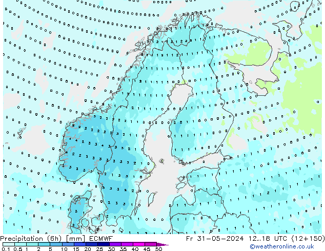 opad (6h) ECMWF pt. 31.05.2024 18 UTC