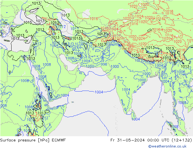      ECMWF  31.05.2024 00 UTC