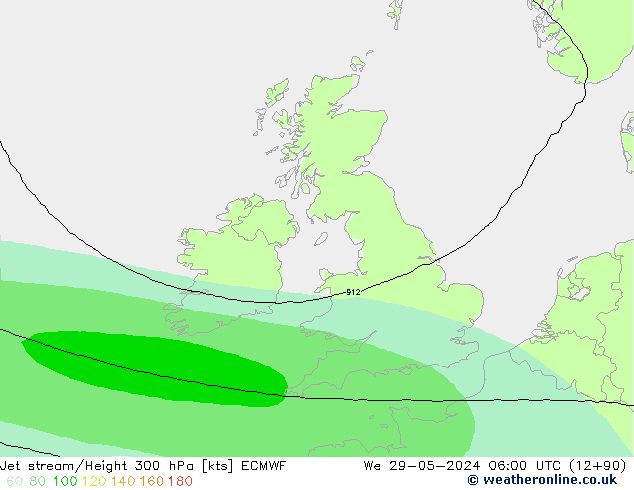 джет ECMWF ср 29.05.2024 06 UTC