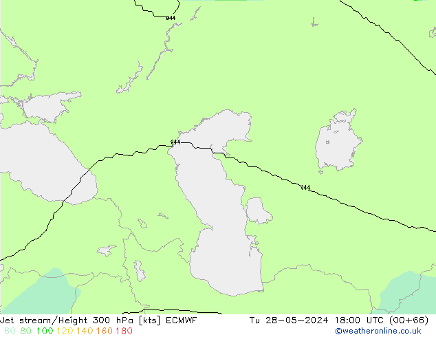 Straalstroom ECMWF di 28.05.2024 18 UTC