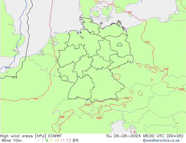 Sturmfelder ECMWF So 26.05.2024 06 UTC
