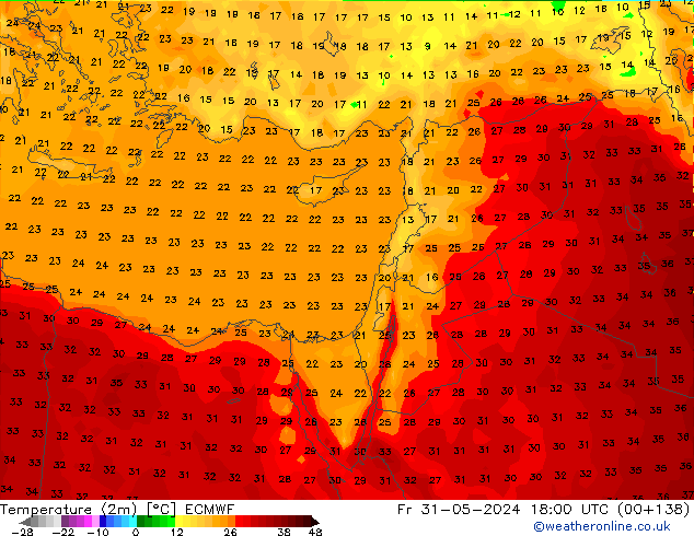     ECMWF  31.05.2024 18 UTC