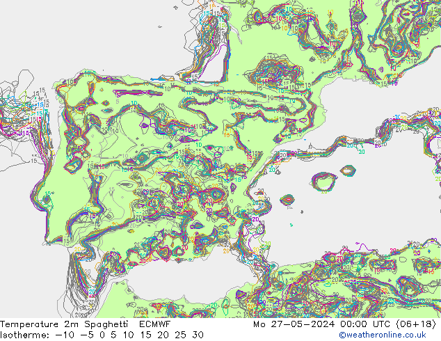     Spaghetti ECMWF  27.05.2024 00 UTC