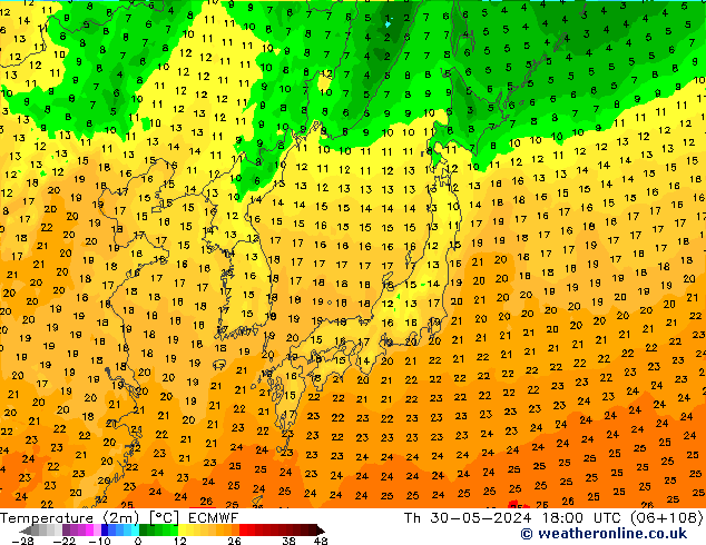     ECMWF  30.05.2024 18 UTC