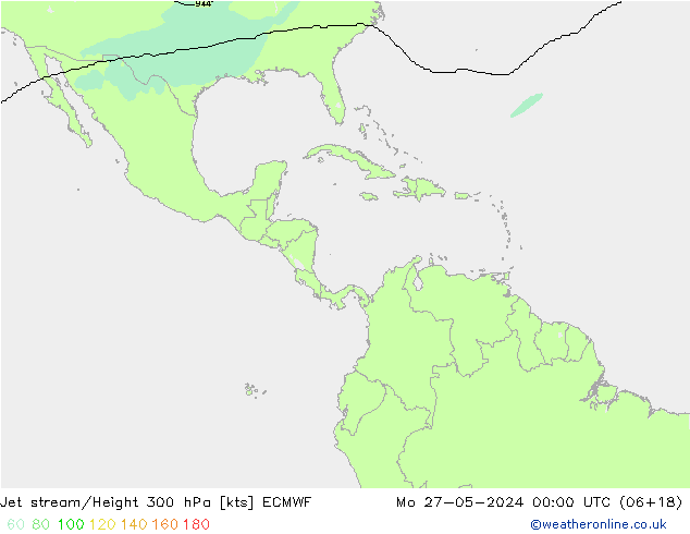 Courant-jet ECMWF lun 27.05.2024 00 UTC