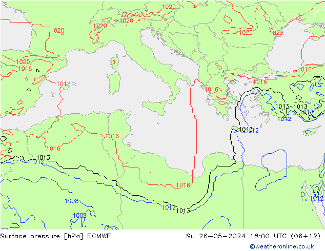      ECMWF  26.05.2024 18 UTC