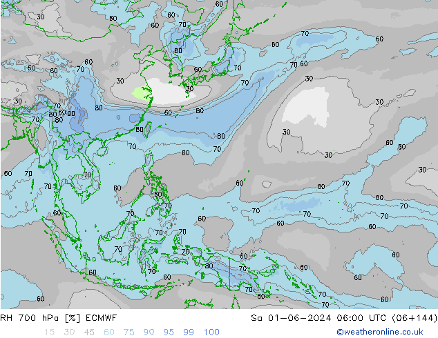 700 hPa Nispi Nem ECMWF Cts 01.06.2024 06 UTC