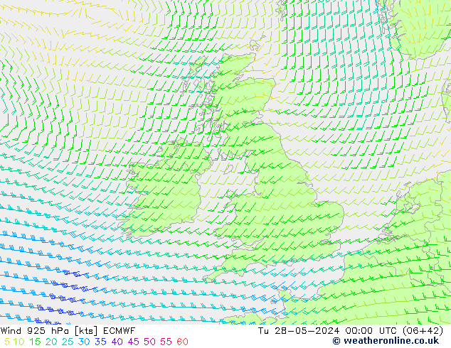  925 hPa ECMWF  28.05.2024 00 UTC