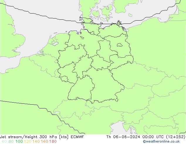 Jet Akımları ECMWF Per 06.06.2024 00 UTC