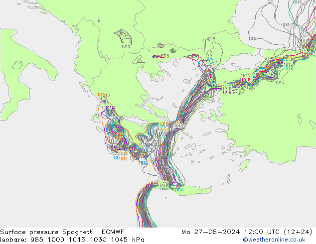     Spaghetti ECMWF  27.05.2024 12 UTC