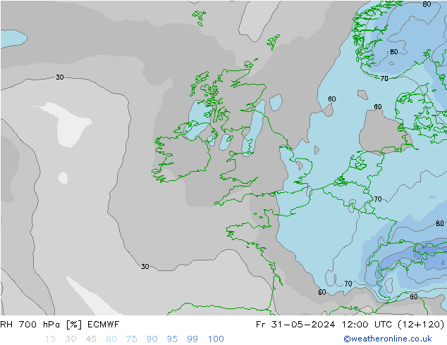 RV 700 hPa ECMWF vr 31.05.2024 12 UTC