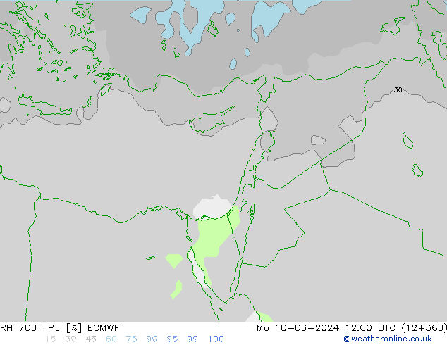 700 hPa Nispi Nem ECMWF Pzt 10.06.2024 12 UTC