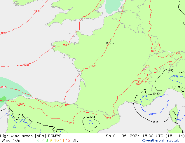 Sturmfelder ECMWF Sa 01.06.2024 18 UTC