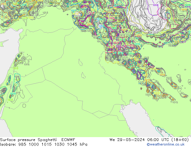     Spaghetti ECMWF  29.05.2024 06 UTC