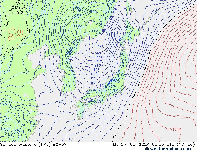      ECMWF  27.05.2024 00 UTC