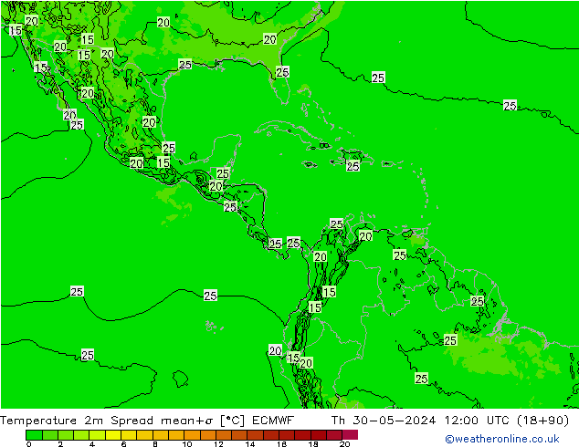     Spread ECMWF  30.05.2024 12 UTC