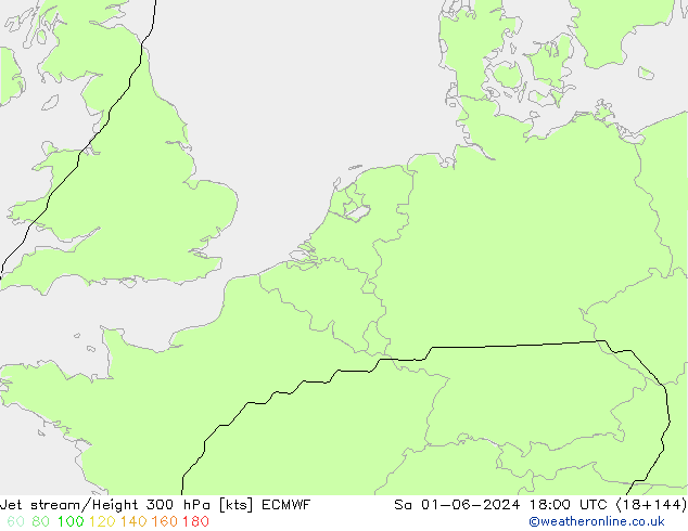 Jet Akımları ECMWF Cts 01.06.2024 18 UTC