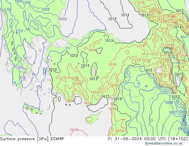      ECMWF  31.05.2024 00 UTC